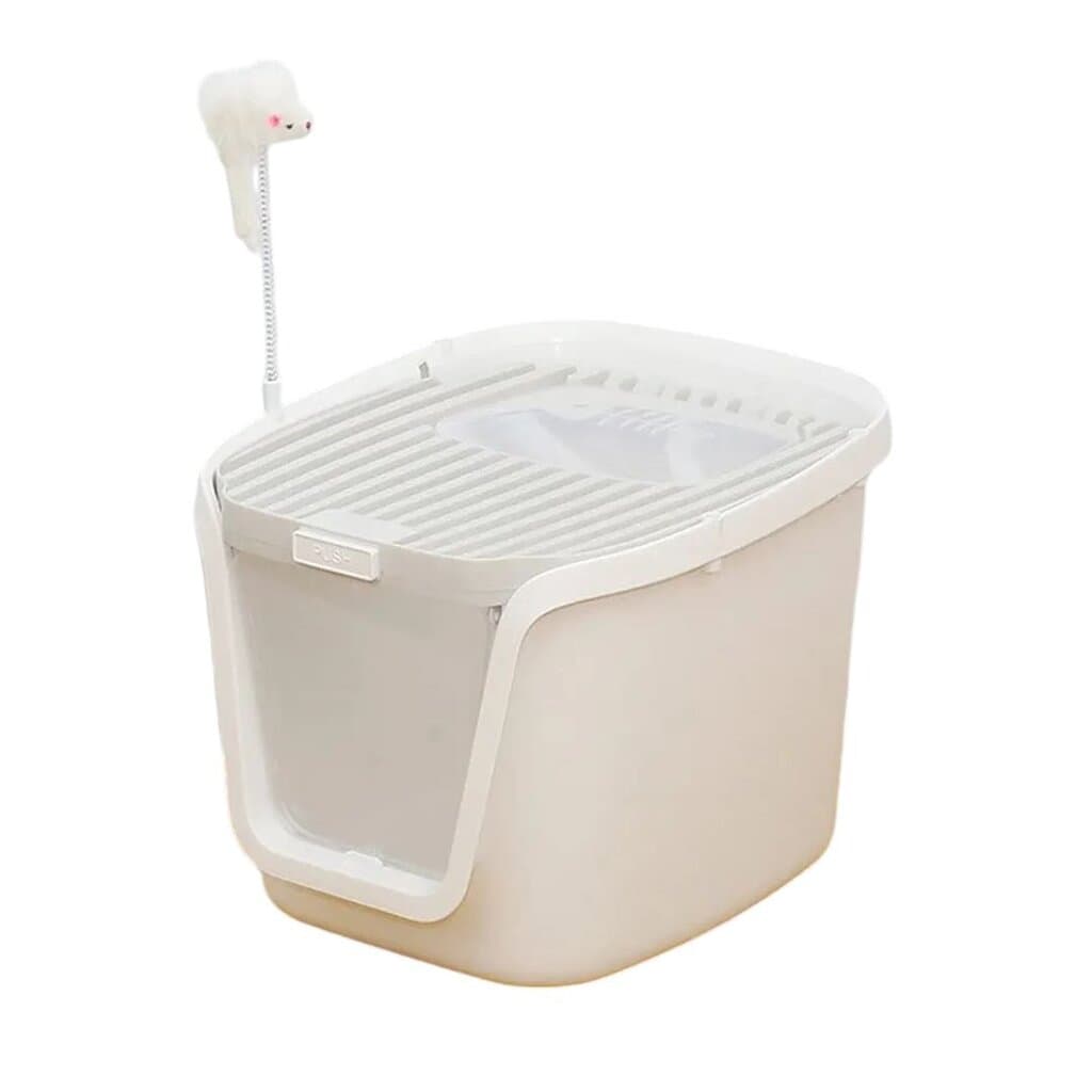 Covered Litter Box Grey XL - 55cm