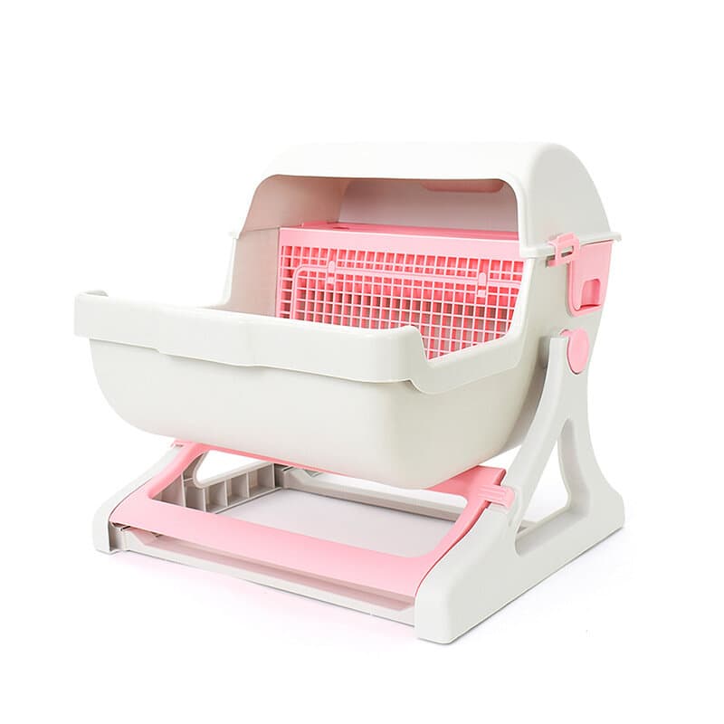 Semi-Automatic Litterbox pink