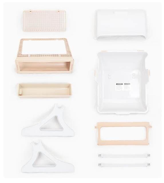 Semi-Automatic Litterbox pink 4