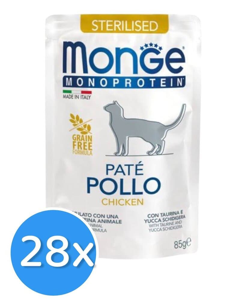 Monge Sterilised Chicken - 28X
