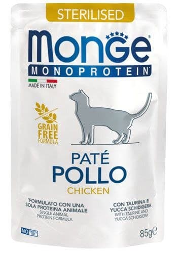 Monge Sterilised Chicken - 85g