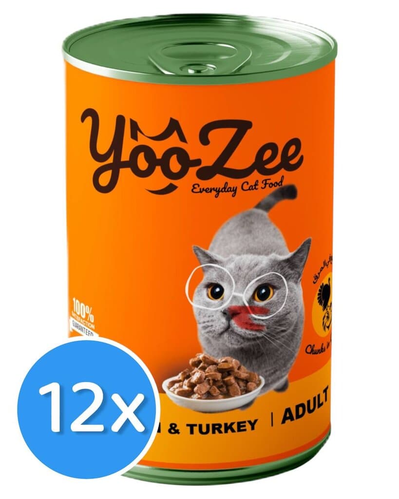 Yoozee Adult Chicken & Turkey - 12X