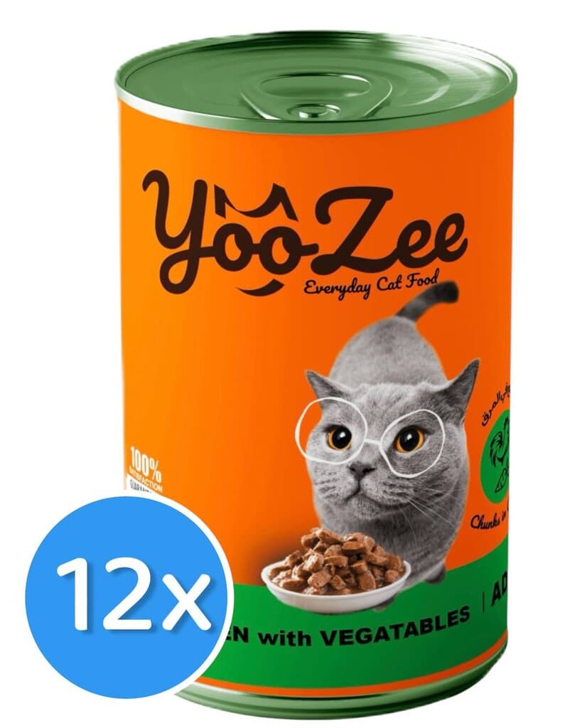 Yoozee Adult Chicken & Vegetables - 12X