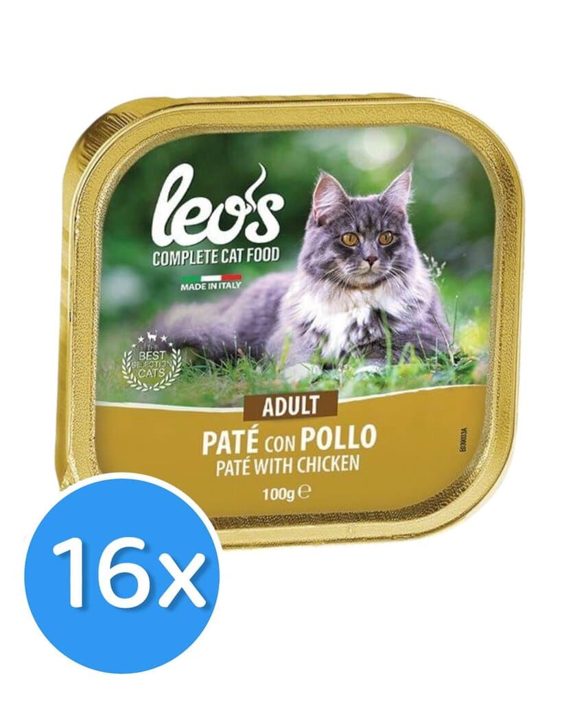 Leo’s Adult Paté Chicken - 16X