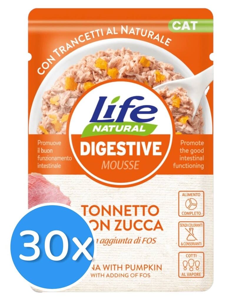 Life Cat Digestive Tuna & Pumpkin - 30X