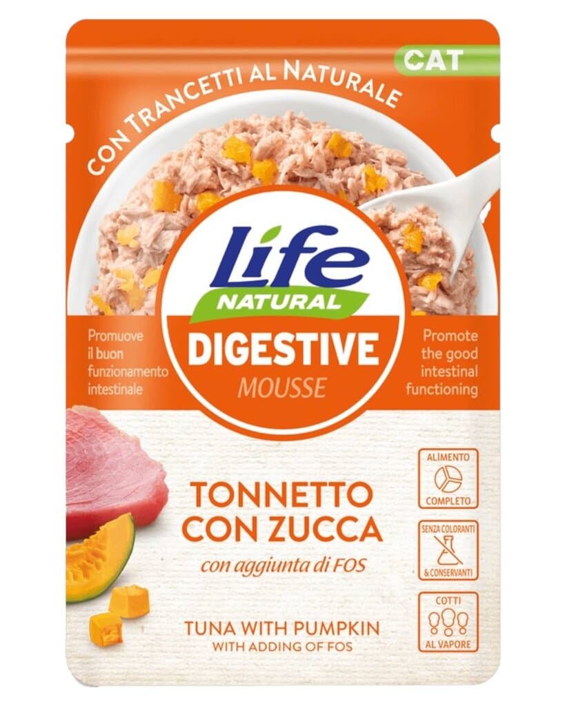 Life Cat Digestive Tuna & Pumpkin - 70g