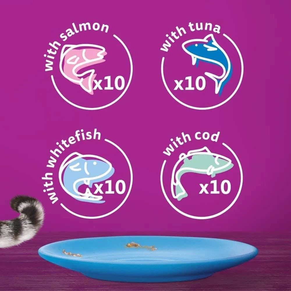 Whiskas Fish Favourites in Jelly - 48X 2