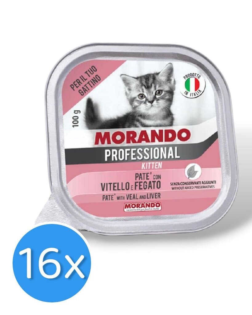 Morando Kitten Veal & Liver - 16X