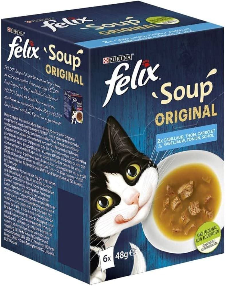 Felix Original with Tuna & Cod Soup - 6X