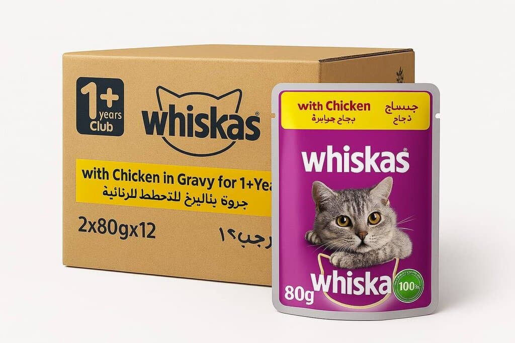 Whiskas Chicken in Gravy - 24X