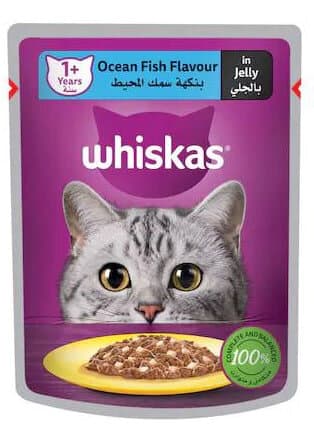 Whiskas Ocean Fish in Jelly - 80g 1
