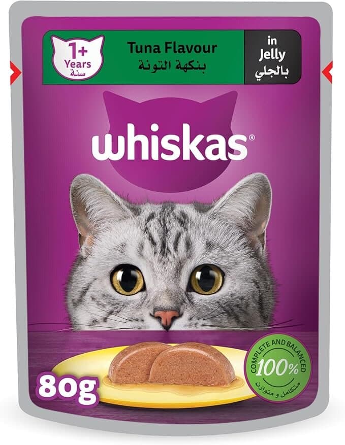 Whiskas Tuna in Jelly - 80g