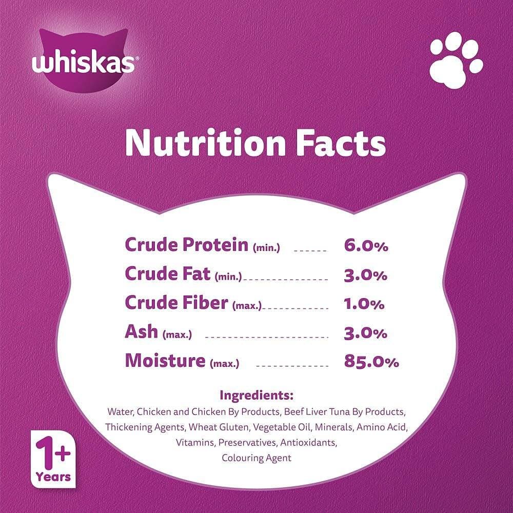 Whiskas Tuna in Jelly - 80g 2