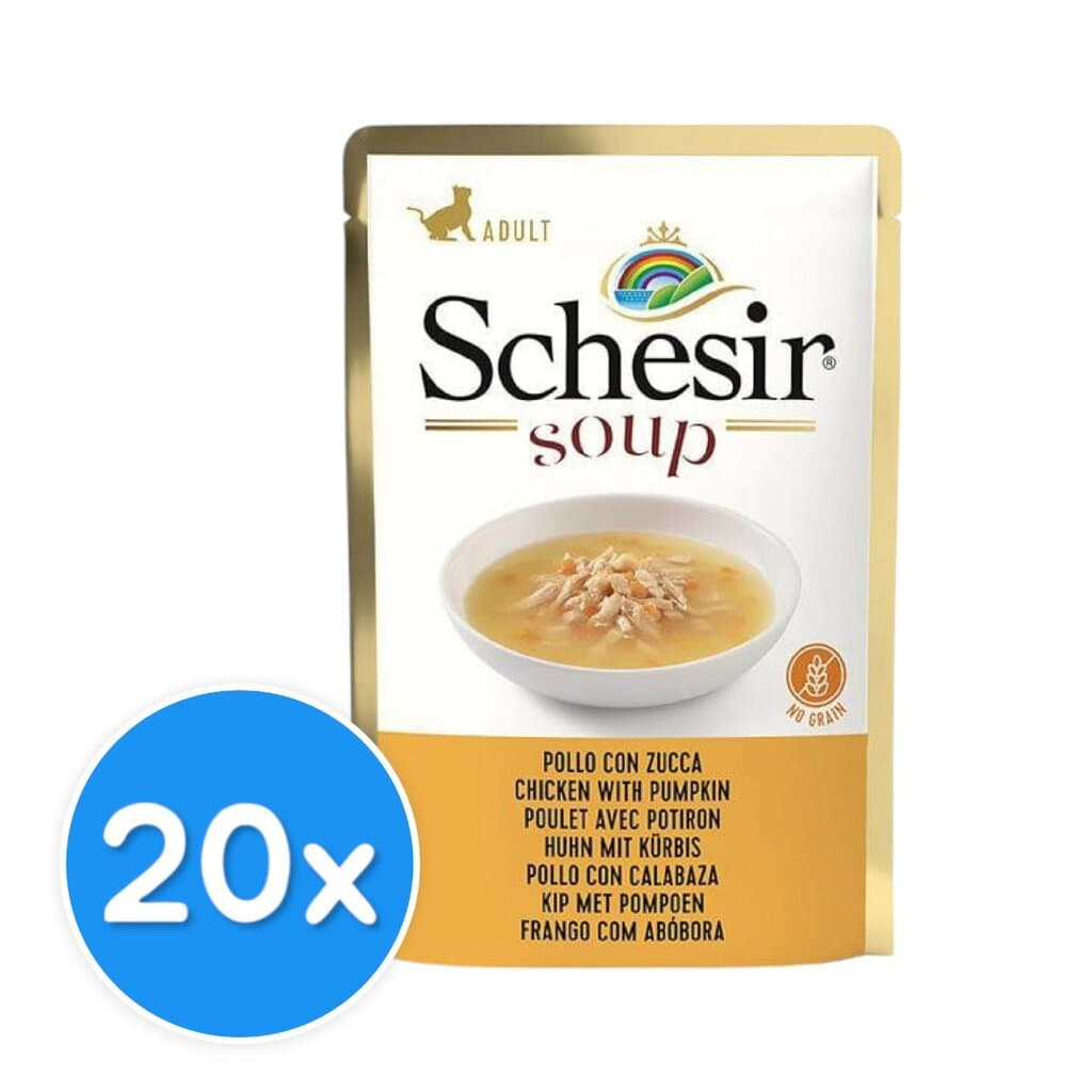 Schesir Chicken with Pumpkin in Soup - 20X