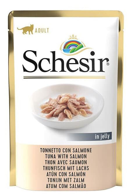 Schesir Tuna & Salmon in Jelly - 85g