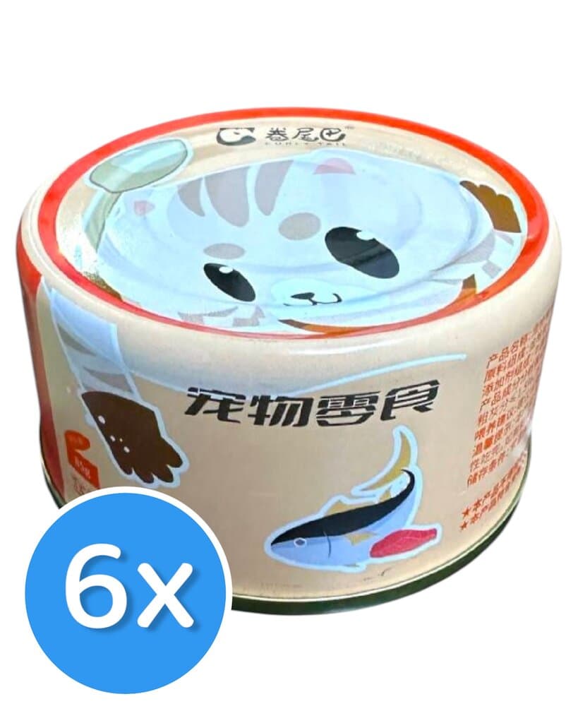 Curly Tail Tuna Flavor - 6X