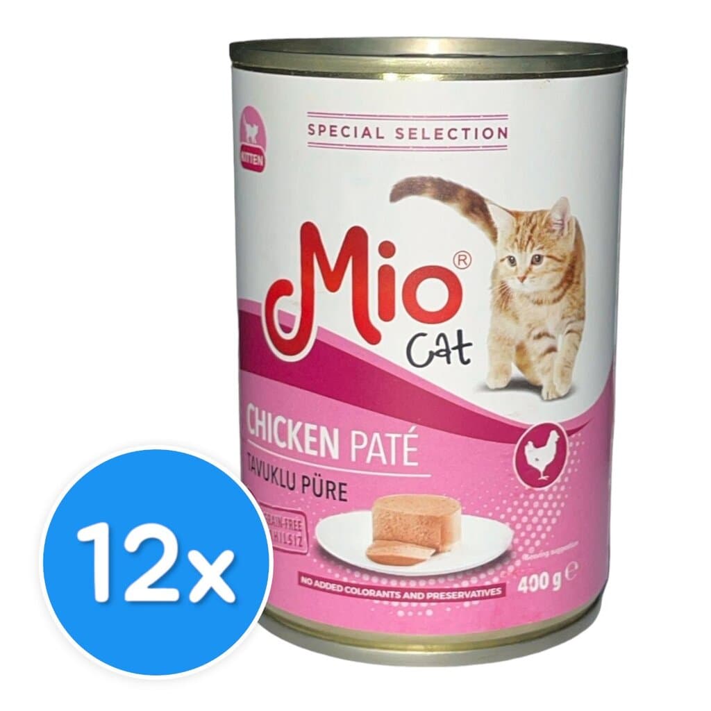 Mio Chicken Kitten in Pate - 12X