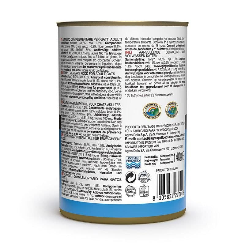 Schesir Tuna in Jelly - 140g 3