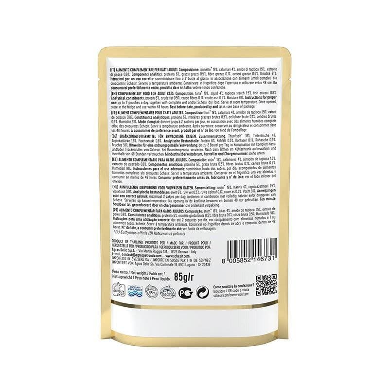 Schesir Tuna and Squids in Soup - 85g 2