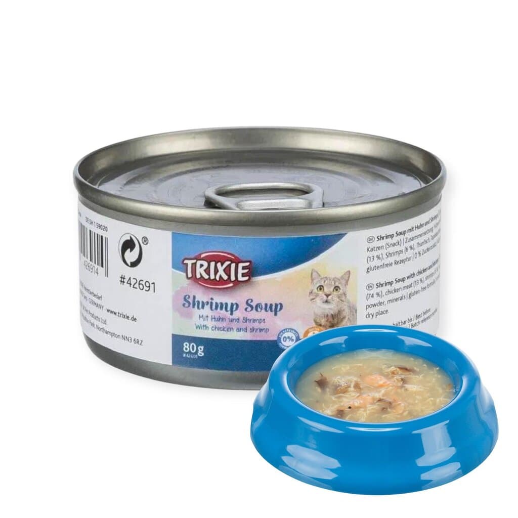 Trixie Soup Chicken & Shrimp - 80g