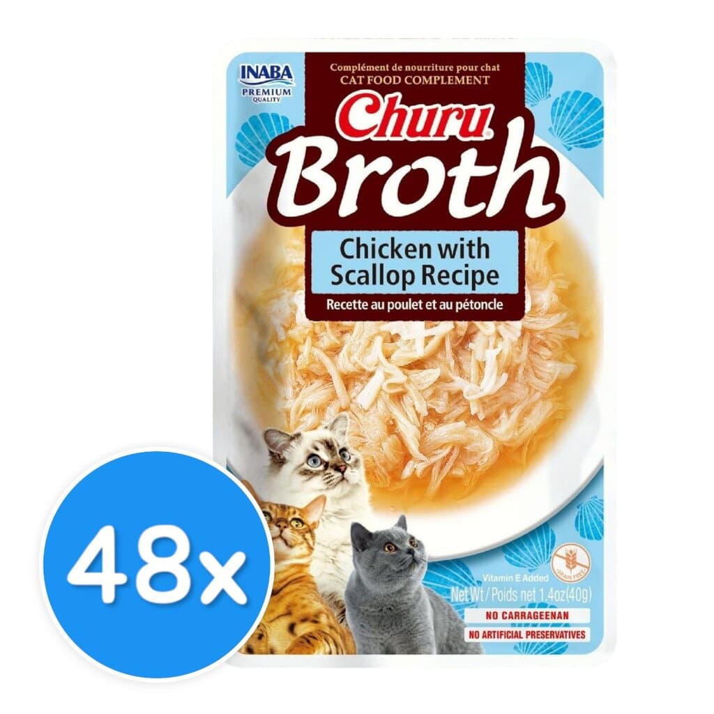Inaba Chicken Broth & Scallop - 48X 1