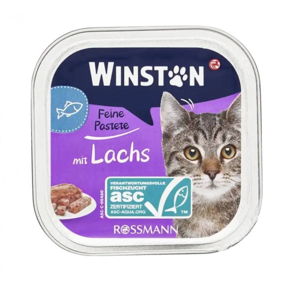 Winston Adult With Salmon - 100g