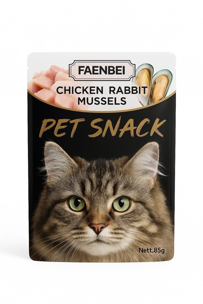 Faenbei Chicken with Rabbit & Mussels - 85g