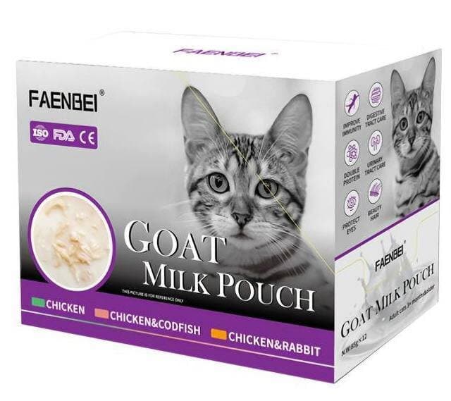 Faenbei Goat Milk Pouch With Chicken - 12X