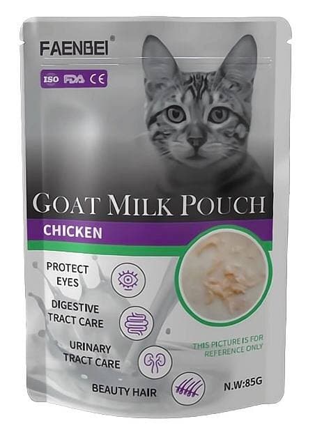 Faenbei Goat Milk Pouch With Chicken - 85g