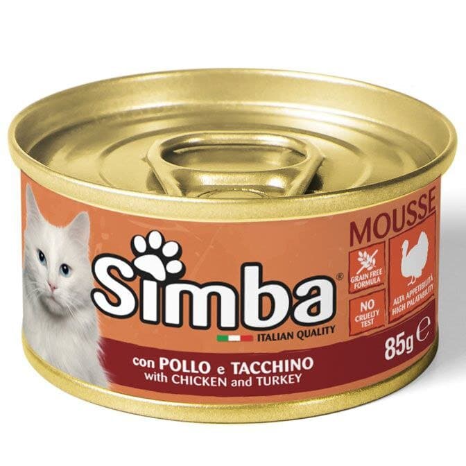 Simba Mousse with Chicken and Turkey - 85g