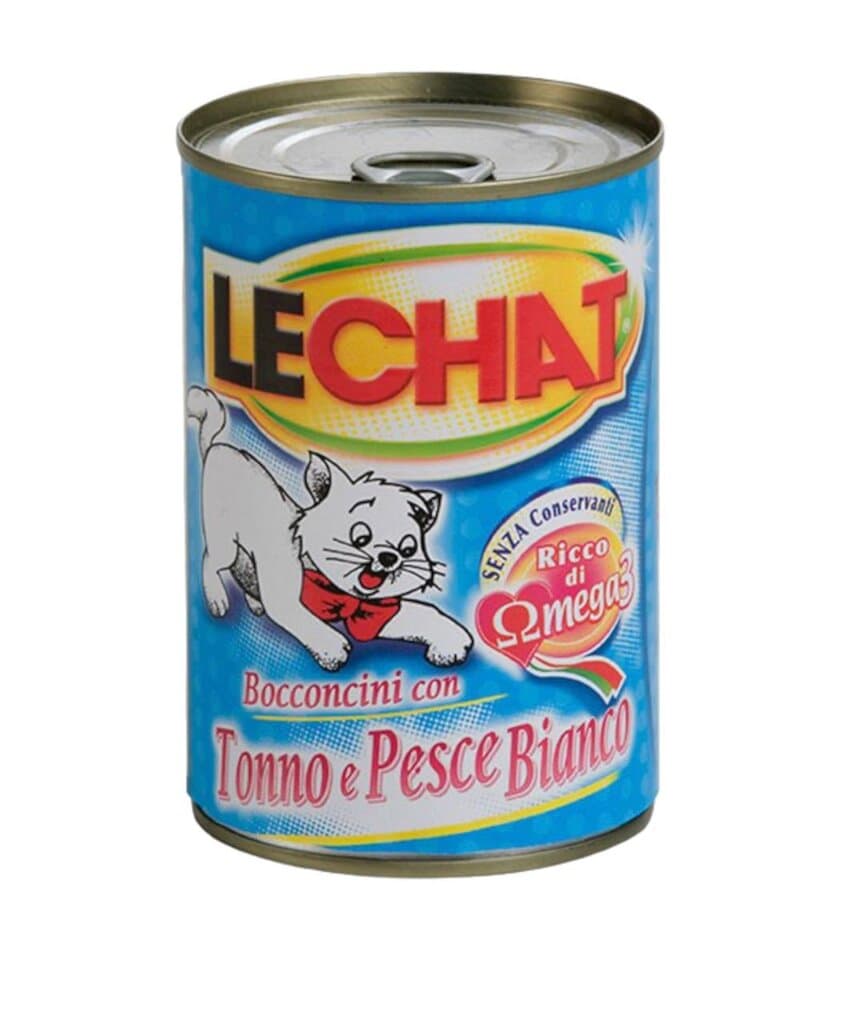 LeChat Adult Chunkies with Tuna and Ocean Fish - 400g 1