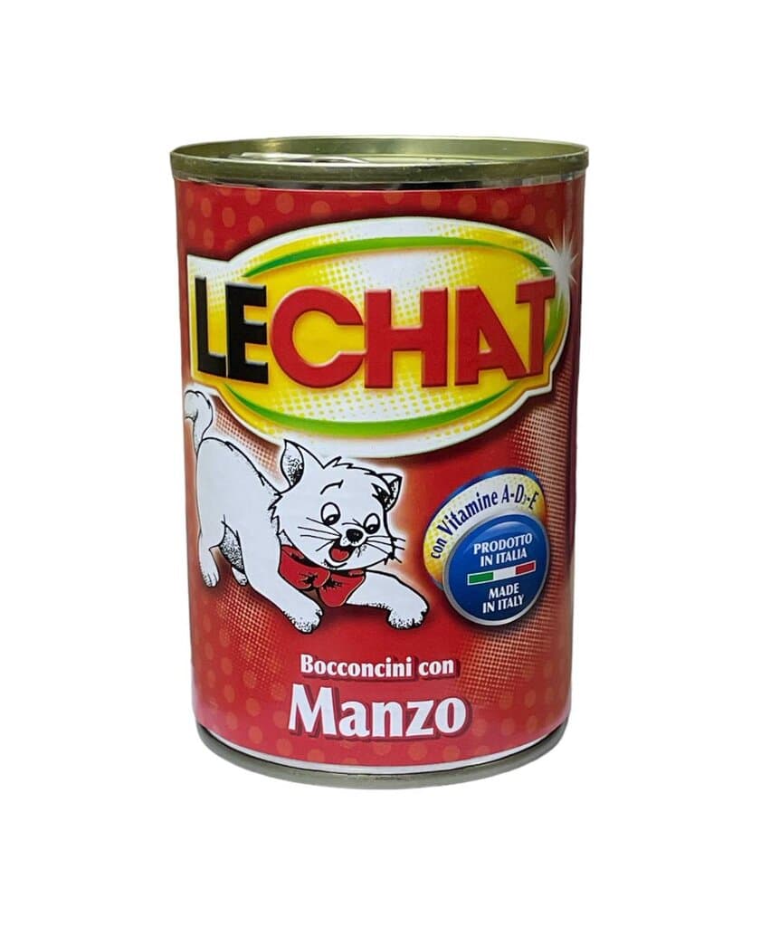 LeChat Adult Chunks with Beef - 400g