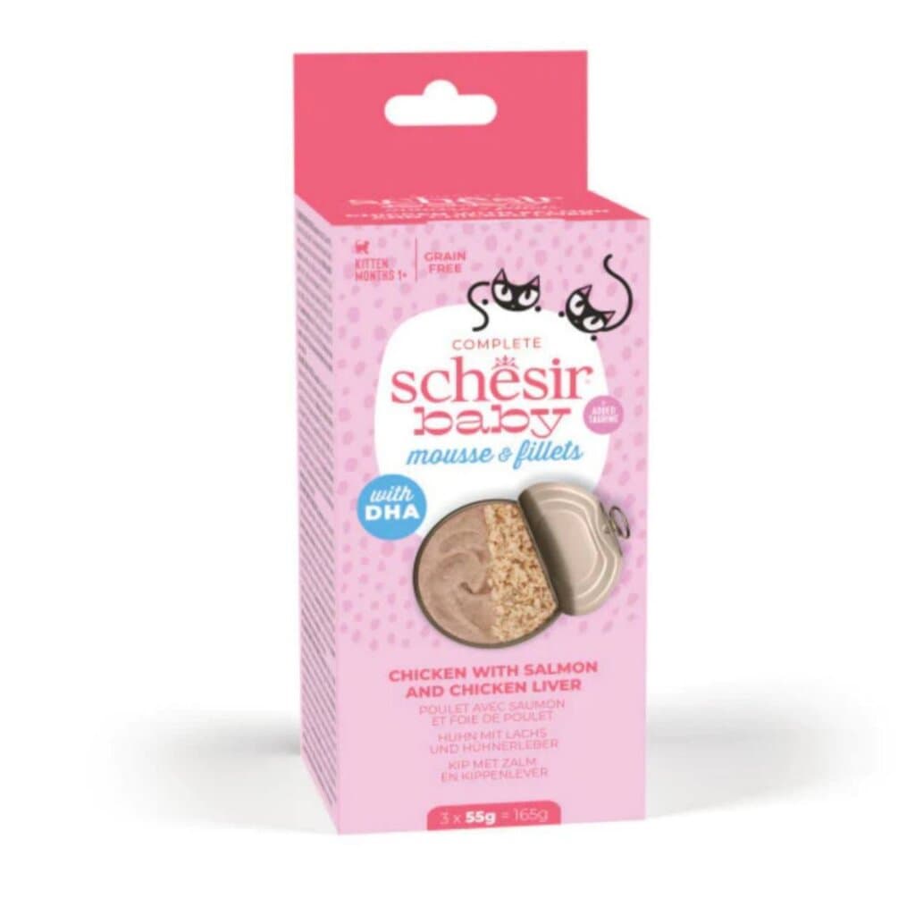 Schesir Baby Chicken with salmon and chicken liver - 3x
