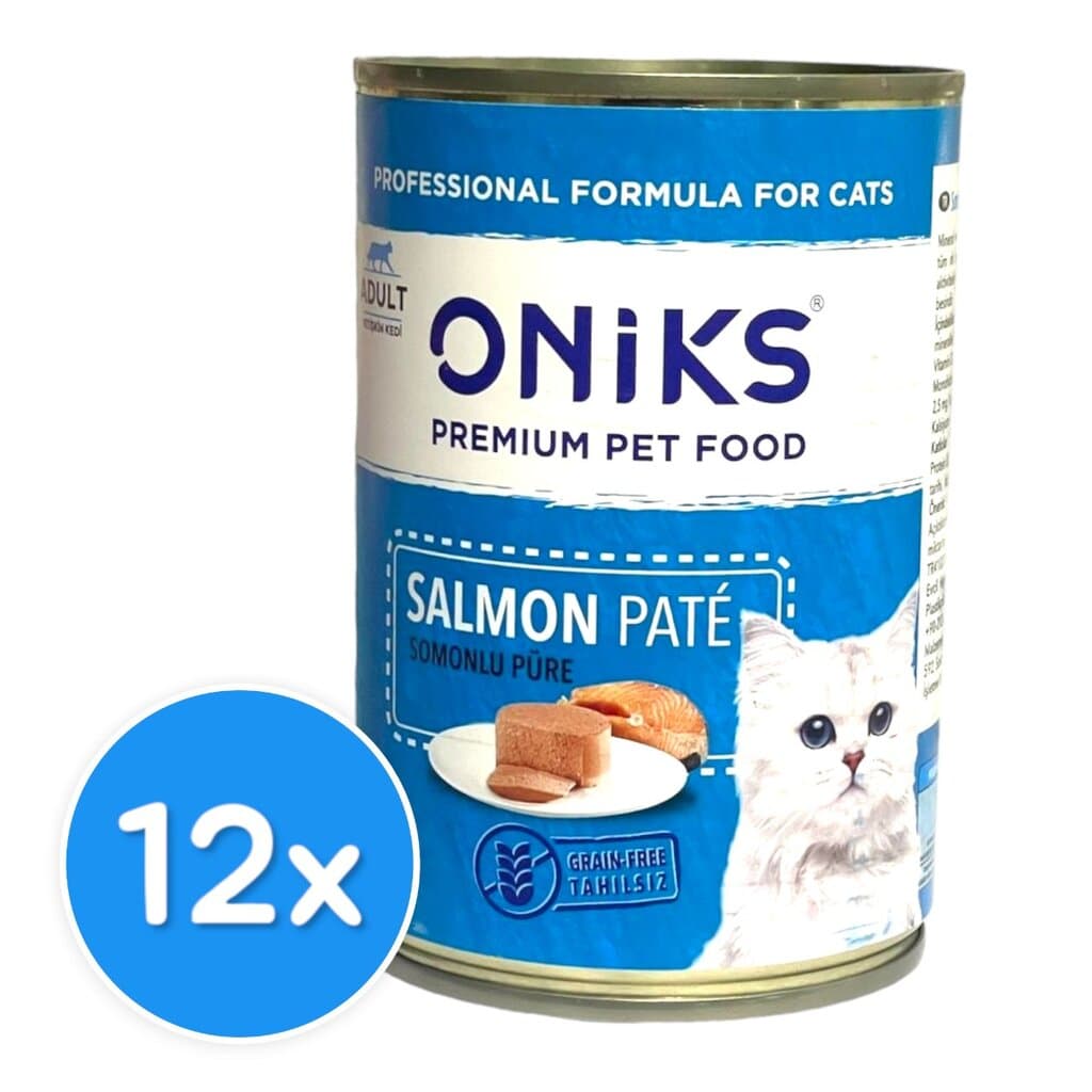 Oniks Adult Salmon Pate - 12X