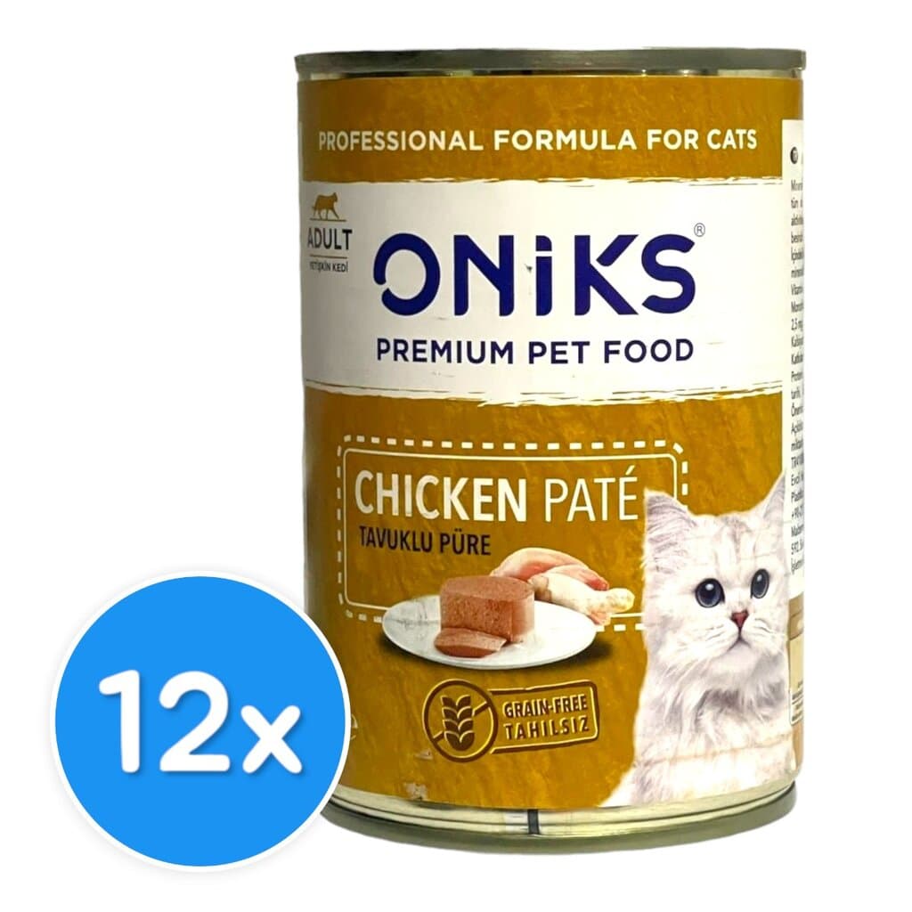 Oniks Adult Chicken Pate - 12x