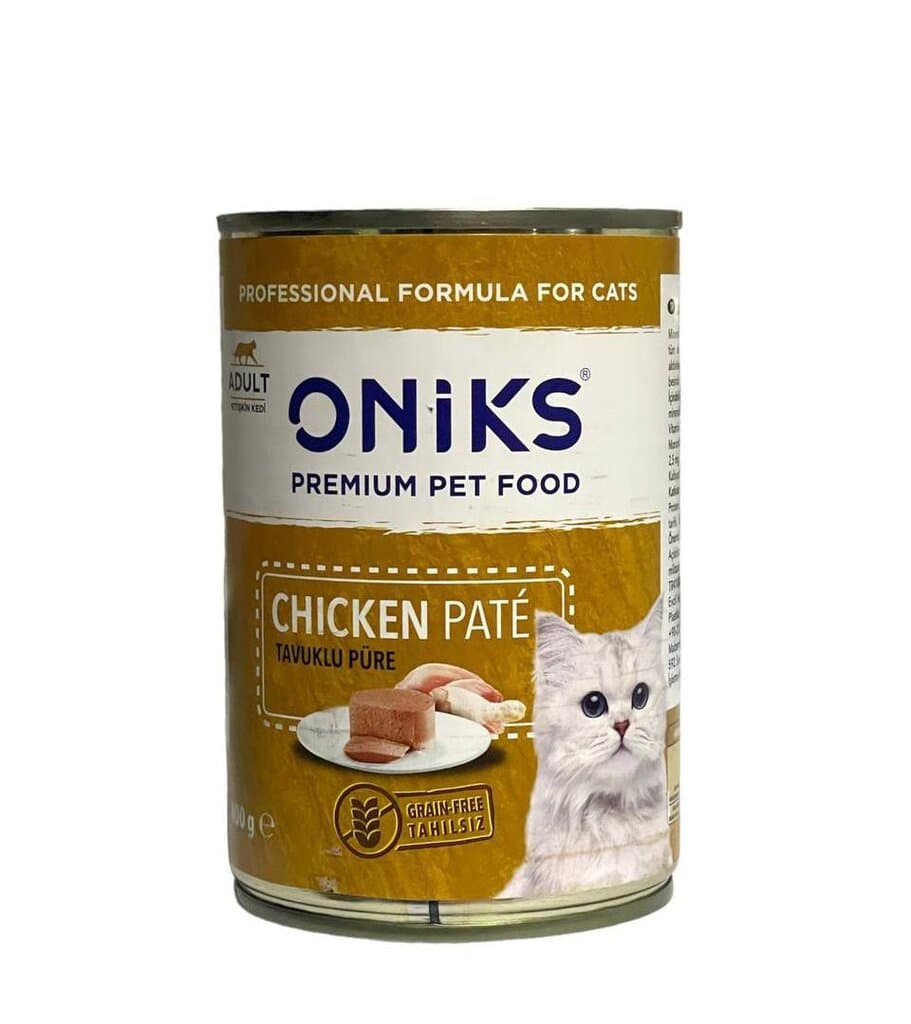 Oniks Adult Chicken Pate - 400g
