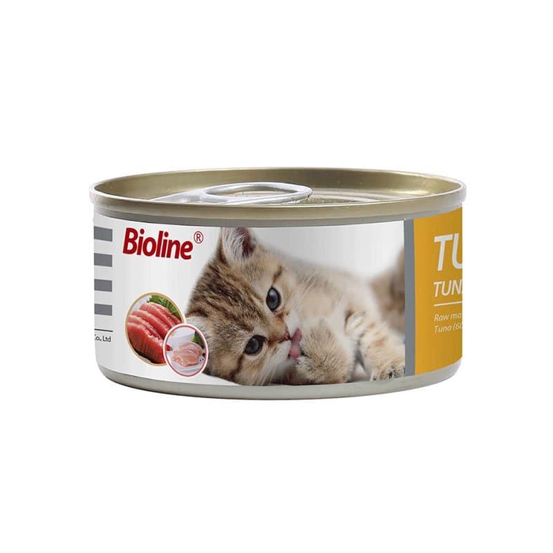Bioline Tuna Can +Chicken - 80g