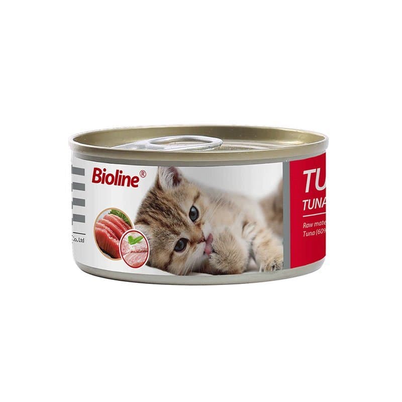 Bioline Tuna & Beef Can - 80g