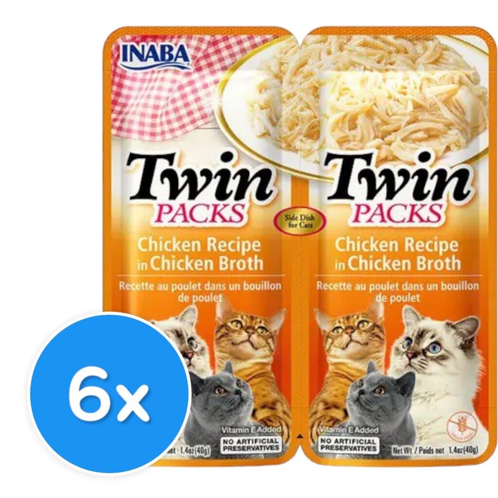 Inaba Twin Packs - Chicken Broth - 6X 1