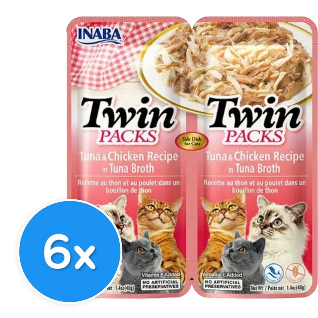 Inaba Twin Packs - Chicken & Tuna - 6X 1