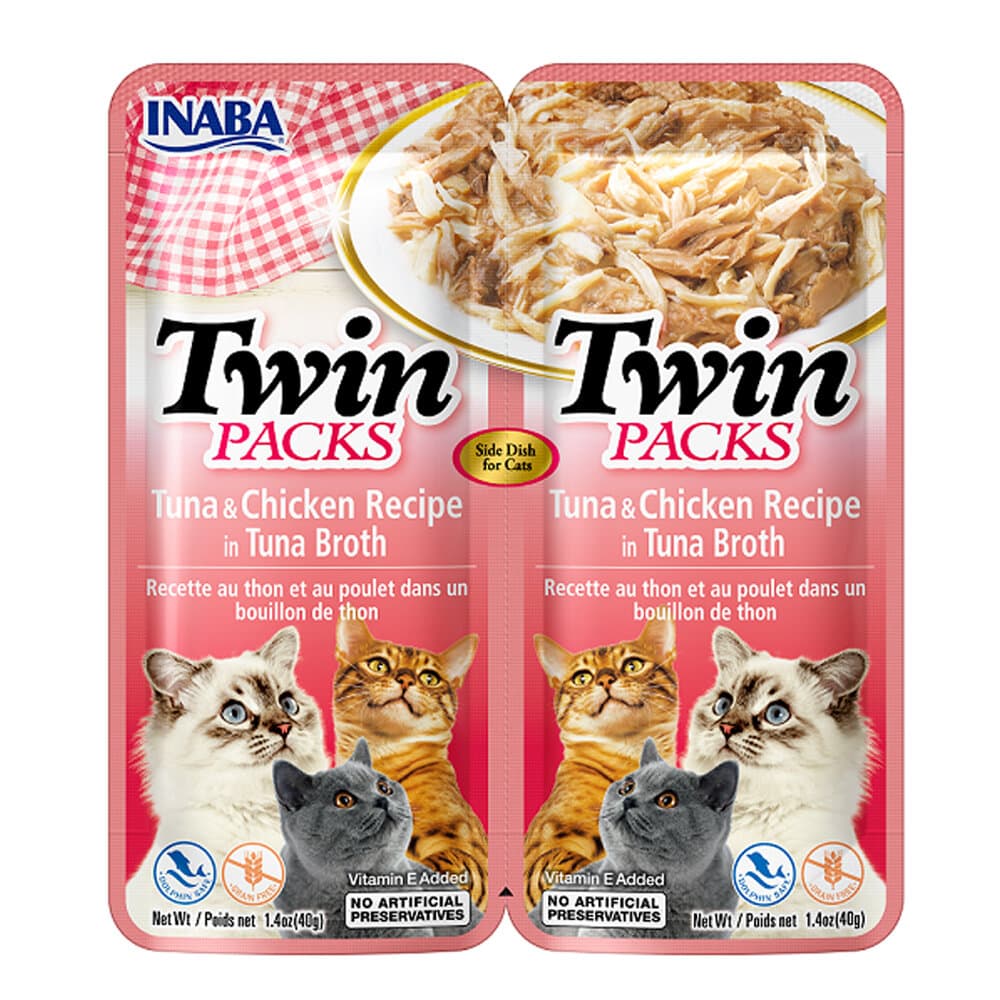 Inaba Twin Packs - Chicken & Tuna - 80g 1