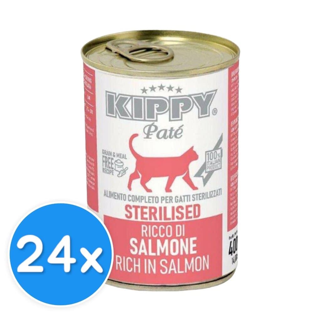 KiPPY Sterilized Salmon - 24X