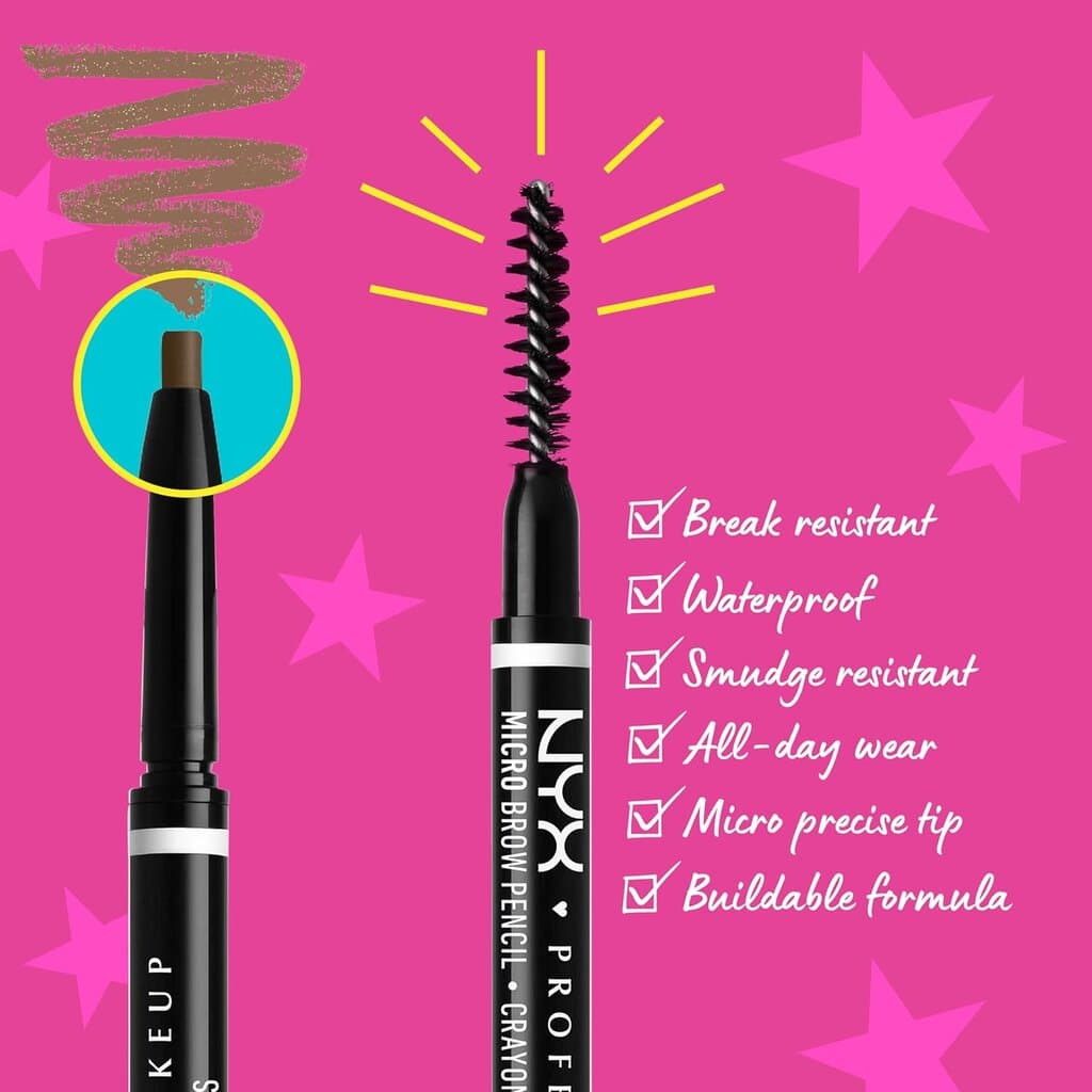 NYX Brunette MBP06 Brow Pencil - 0.9 g 2