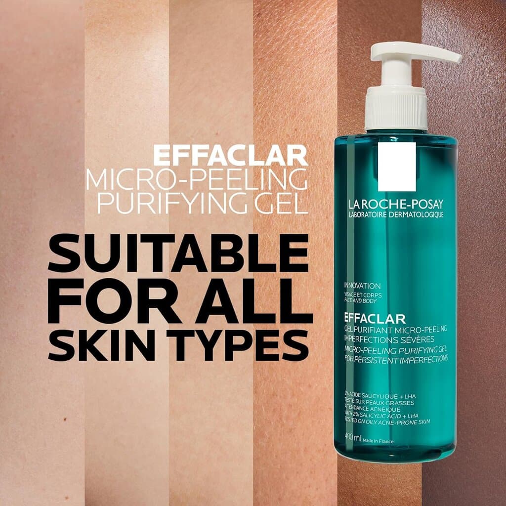 La Roche-Posay Effaclar Gel Purifiant Micro-Peeling Imperfections - 400 ml 5