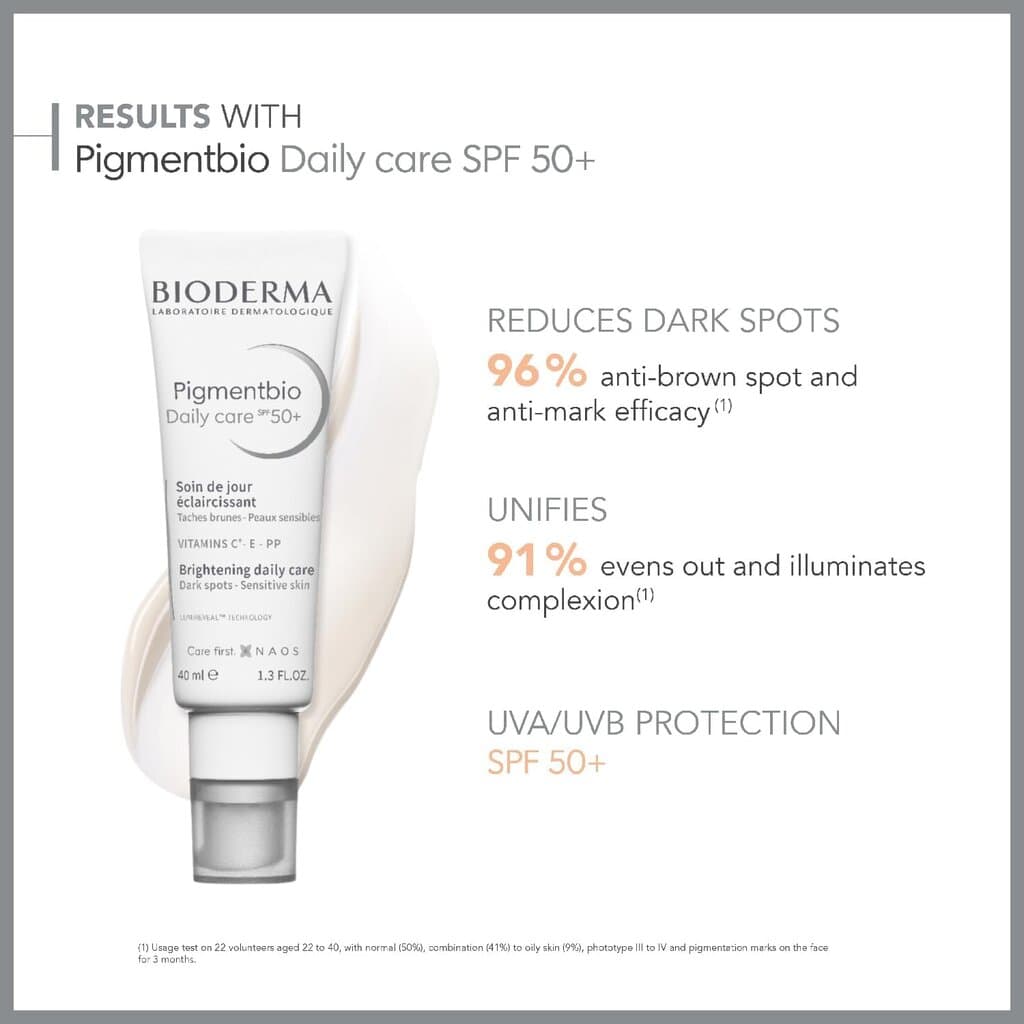 Bioderma Pigmentbio SPF 50 Dark Spot Vitamins C, E, PP - 40 ml 2