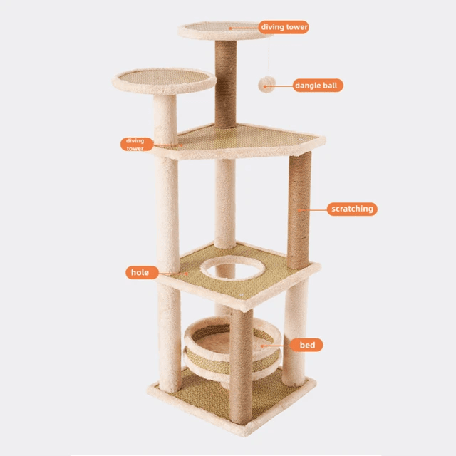 MultiMultilayer Cat Tower Model-MT25 2