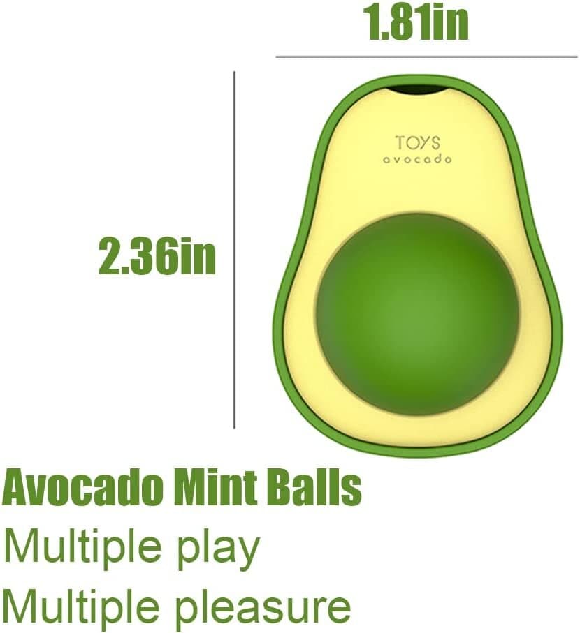 Avocado Catnip Toy Ball 5