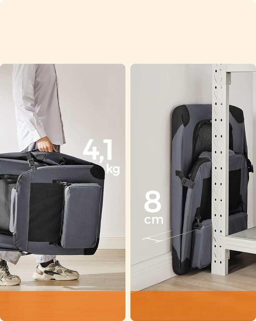 XL - Feandrea Foldable Dog Transport Box 3