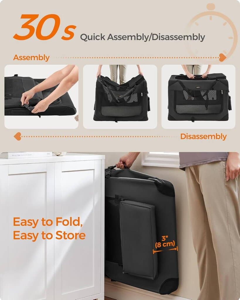 Feandrea Foldable Transport Box - 60cm 4