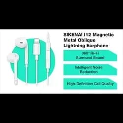 Sikenai Lightning Stereo Music Earphone (Without Bluetooth)
